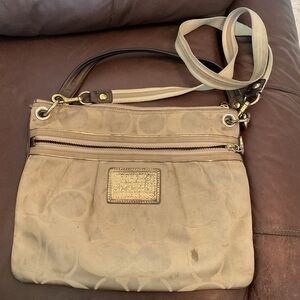 Coach Poppy Collection Crossbody Bag with Adjustable Strap